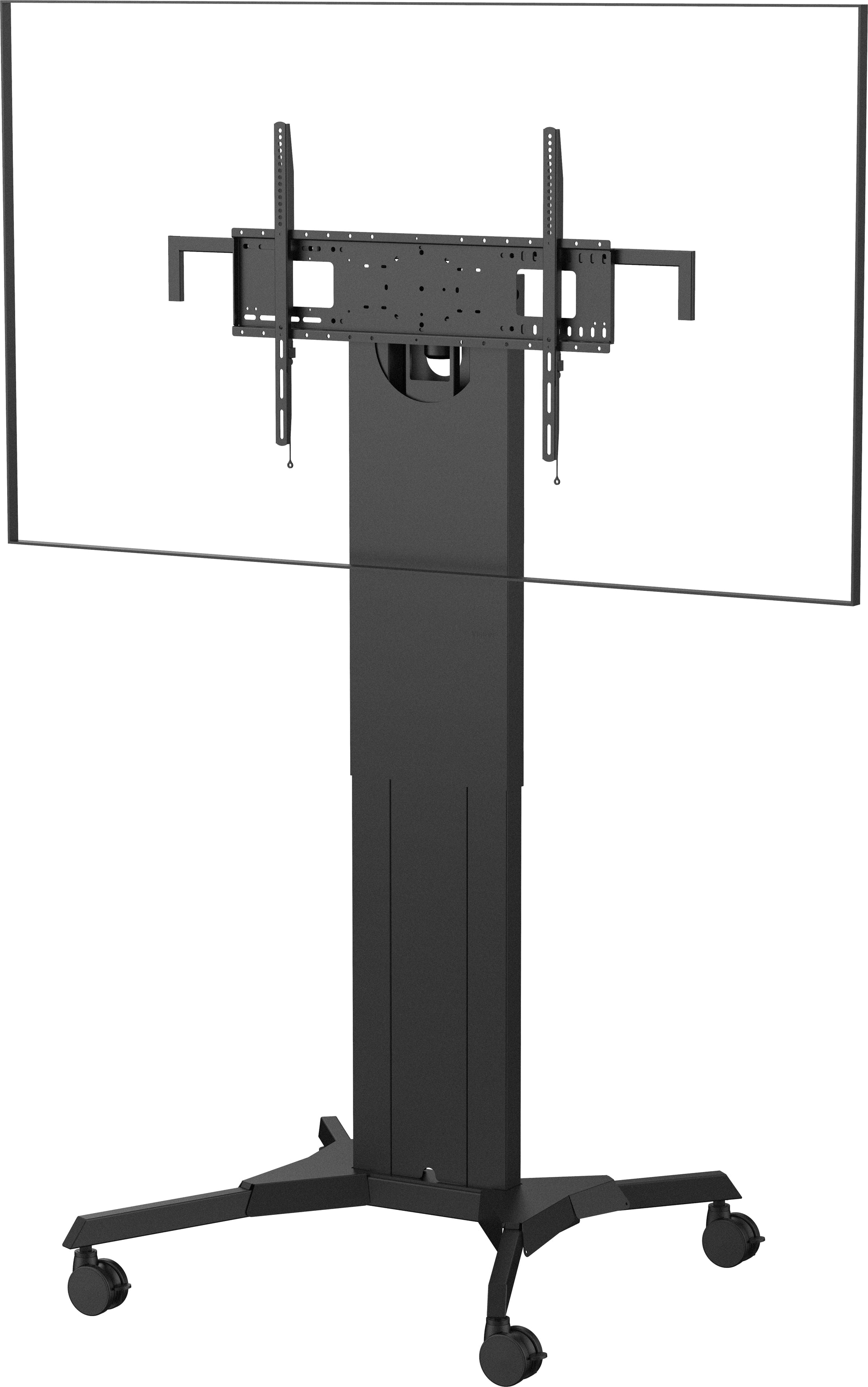 Vision TV-Wagen – bis 90" – VESA 800×600 – bis 130 kg, motorisiert, mit Rollen – VFM-F50T