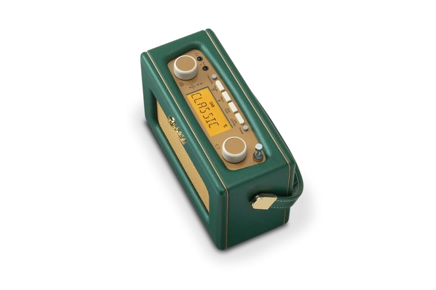 Roberts Radio Roberts – Revival Uno – DAB-/Internetradio – Portabel – DAB+, Bluetooth, Akkubetrieb – Dunkelgrün