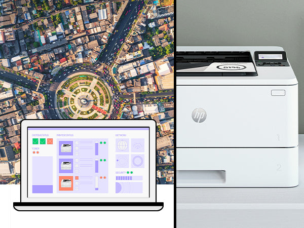 HP LaserJet Pro 4002dn – A4, Duplex, 40 Seiten/Min., Papier: 250 Blatt