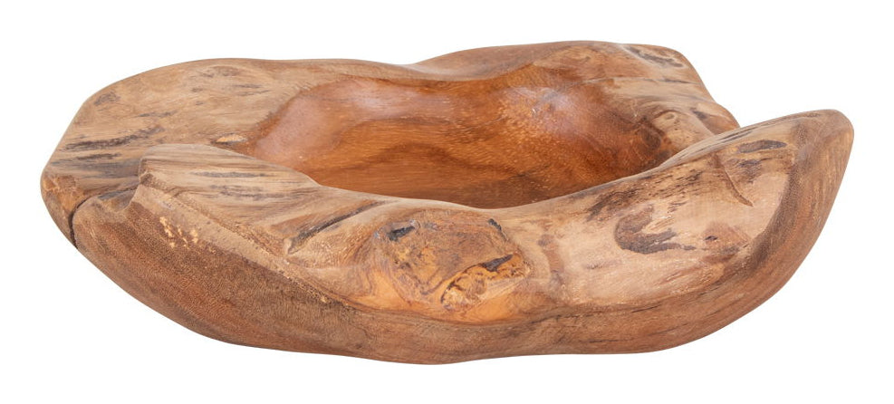 House Nordic Schale – Teak, natur – Ø 20 × 8 cm