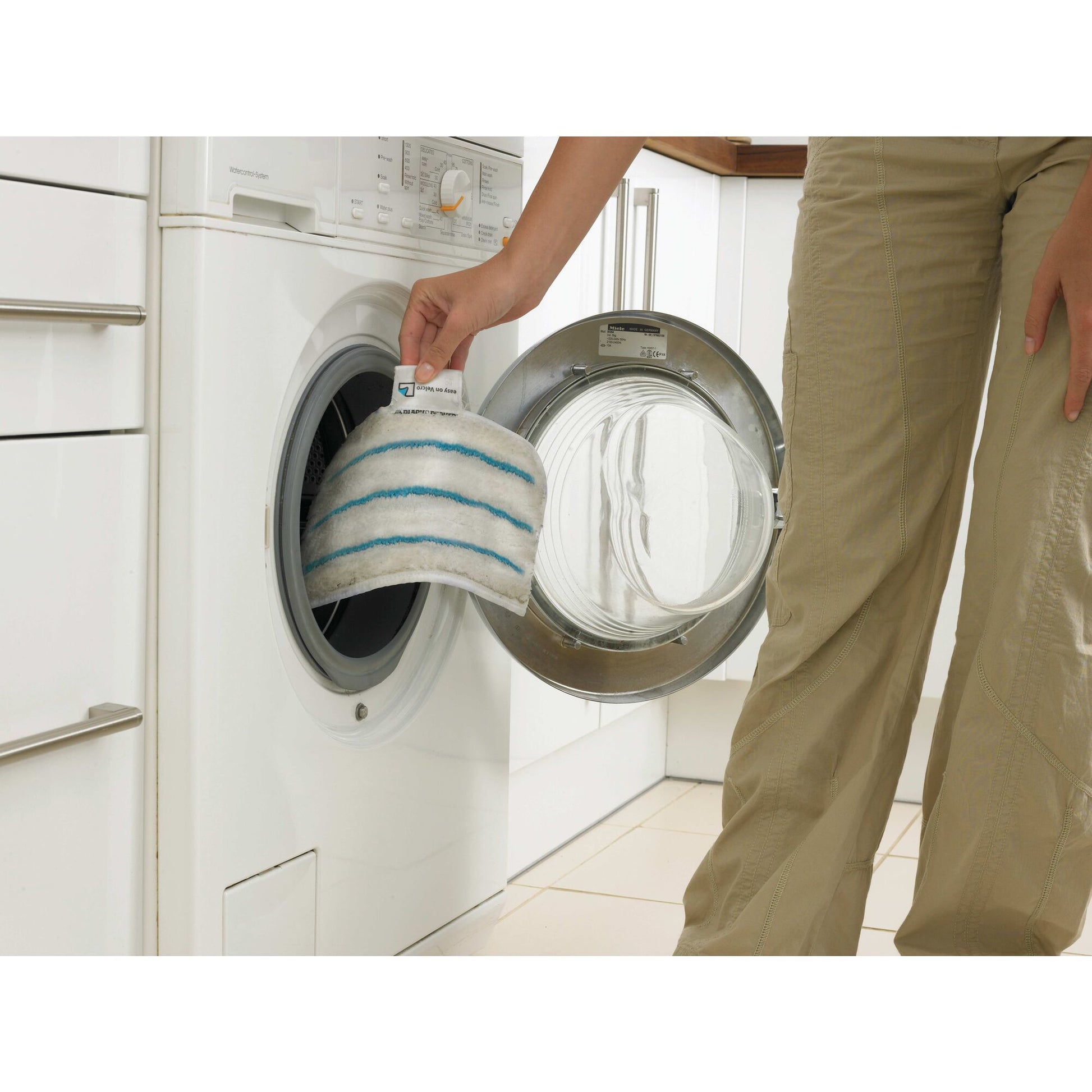 Black & Decker BLACK+DECKER Stoffauflagen FSMP20-XJ – für BLACK+DECKER Steam Mop – 16 × 30 cm – 2 Stk.