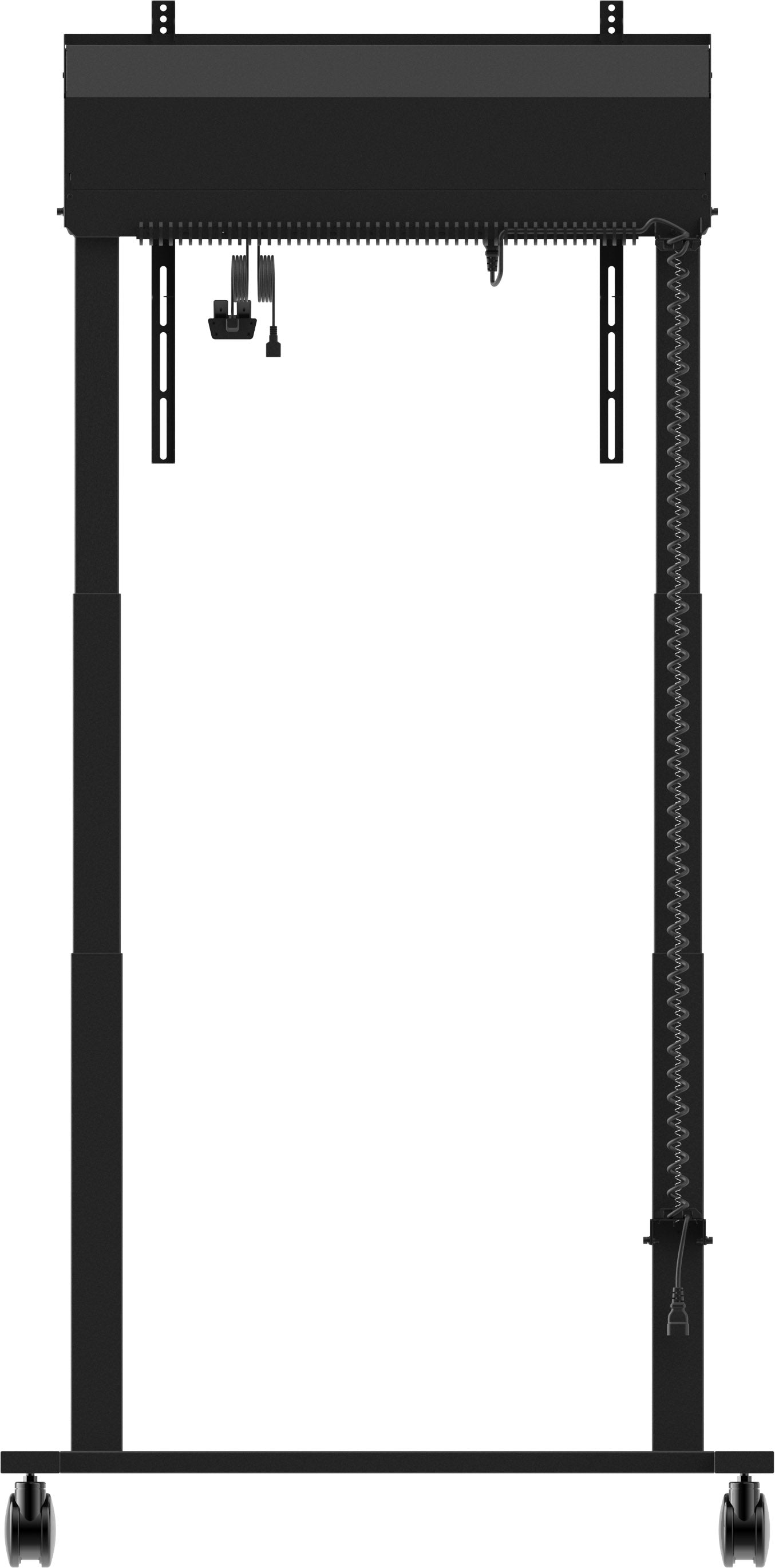 iiyama MD-CAR2031-B1 – Boden-Prospekthalter, für VESA 800 × 600 mm, schwarz, elektrisch höhenverstellbar