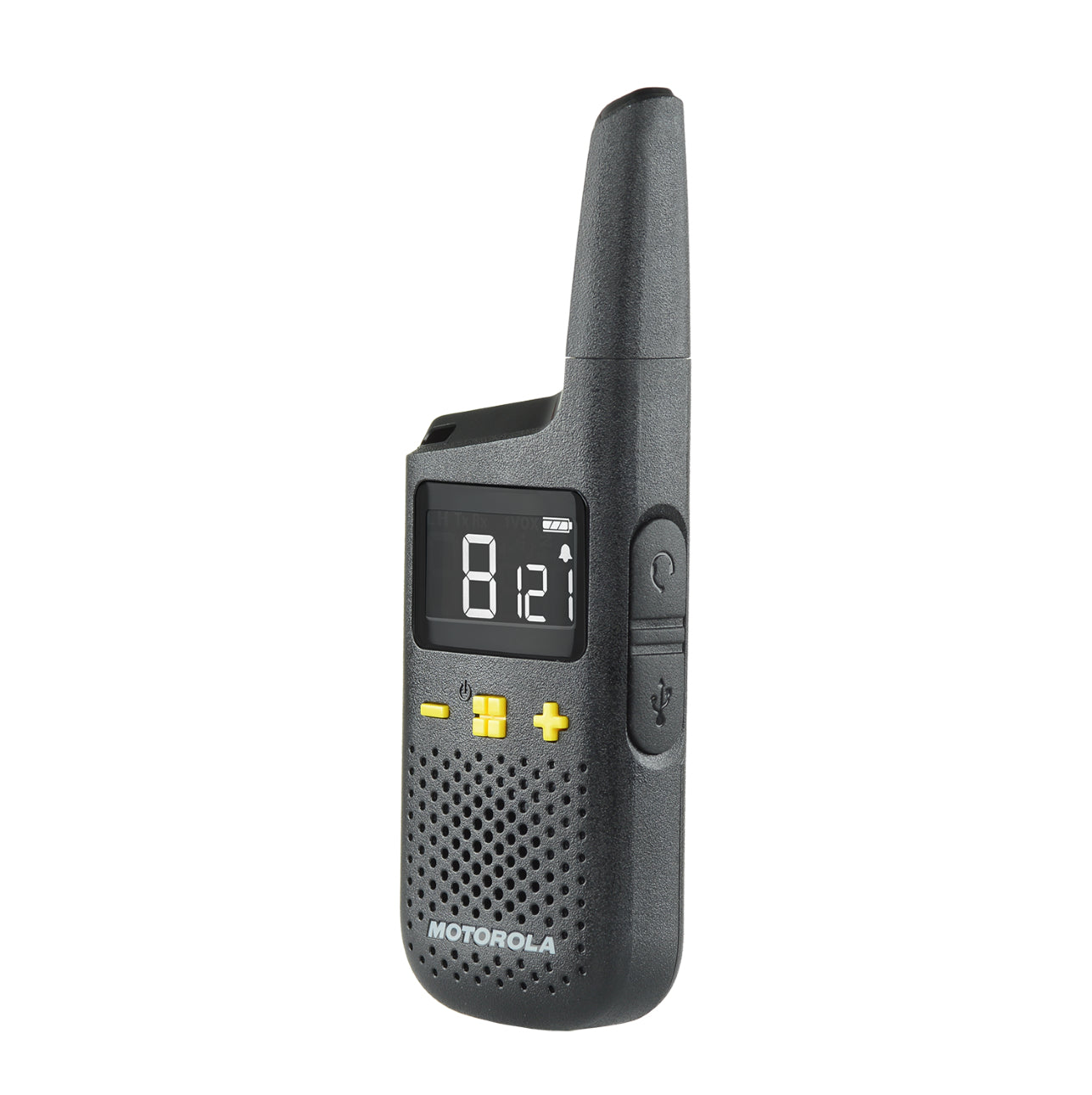 Motorola XT185 – Funkgerät (2er-Set), 16 Kanäle, Reichweite bis 8 km, Li-Ion 24 h, IP54, Schwarz