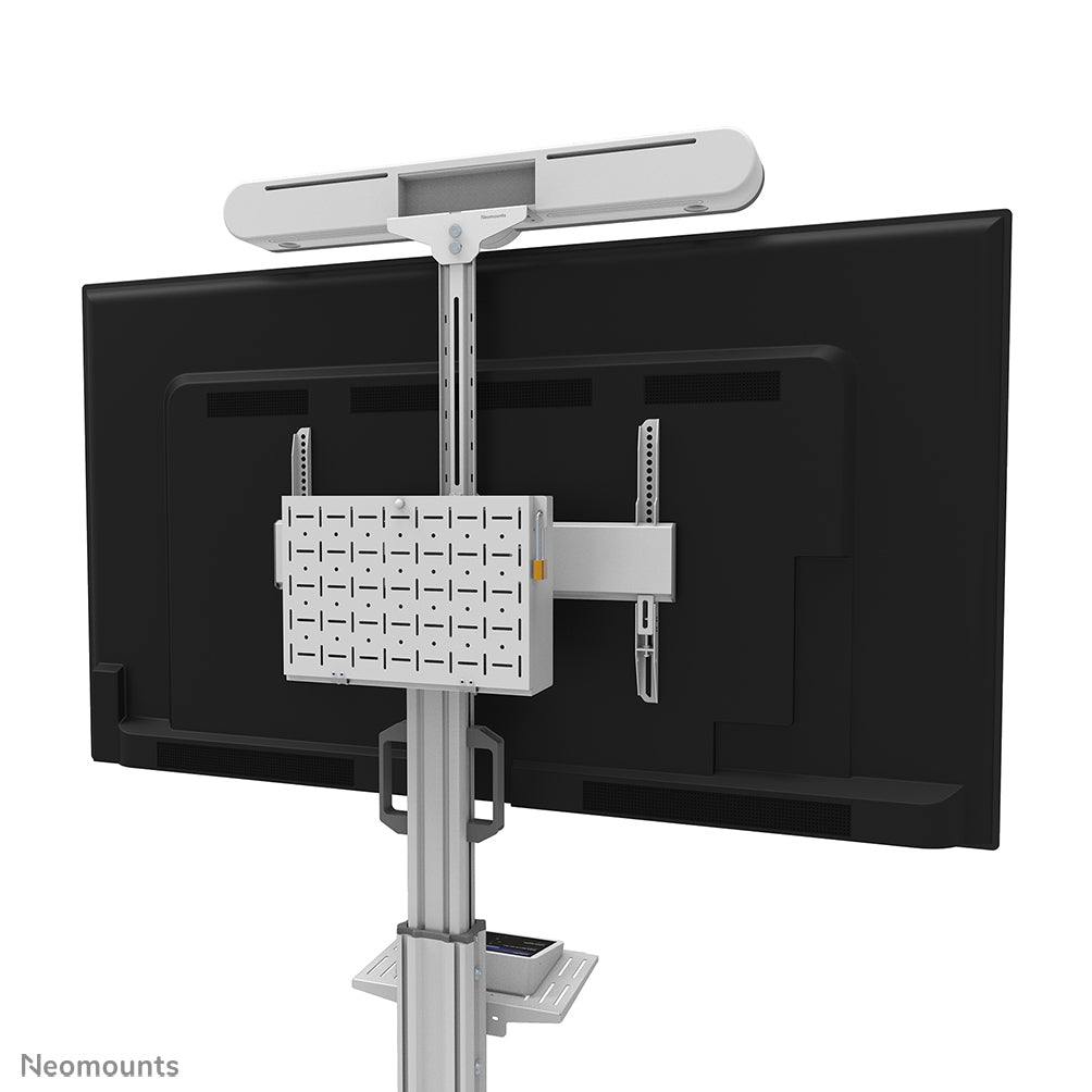 Neomounts Prospektständer FL50S-825WH1 – für VESA 200×200 mm, höhenverstellbar, schwenkbar