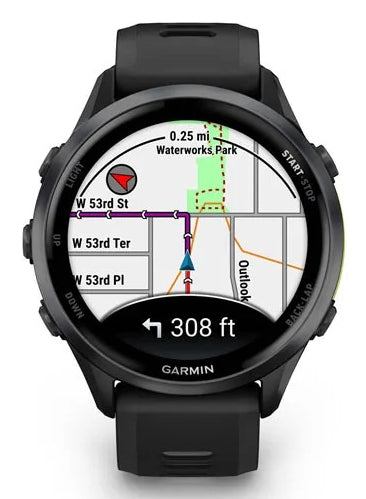 Garmin Forerunner 970 – GPS-Smartwatch – 47 mm, 1,4", GPS, Bluetooth, AMOLED, Saphirglas, 5 ATM, Schwarz, Sport