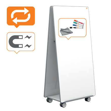 Nobo Whiteboard – 180 × 90 cm, magnetisch