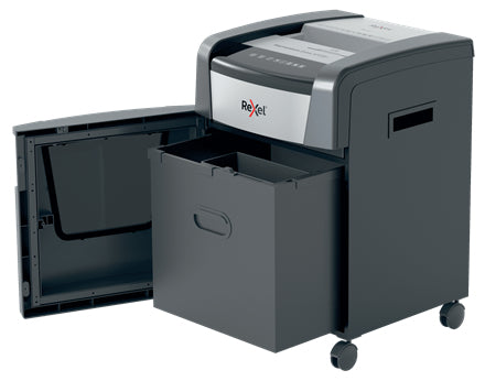 Rexel Momentum Extra XP418+ – Aktenvernichter, DIN P-4, Partikelschnitt 4 × 35 mm, 18 Blatt, 45 l