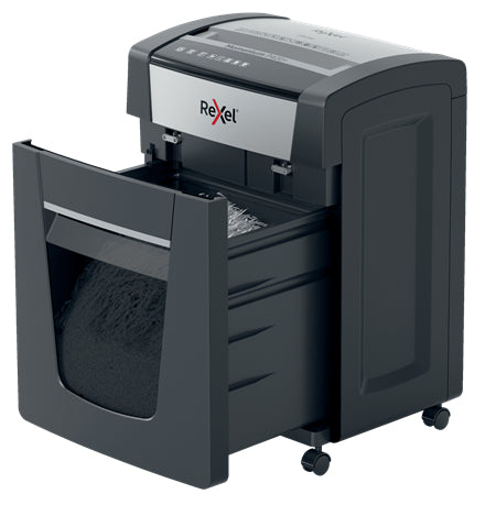 Rexel Momentum P420+ – Aktenvernichter, DIN P-4, Partikelschnitt 4 × 35 mm, 20 Blatt, 30 l