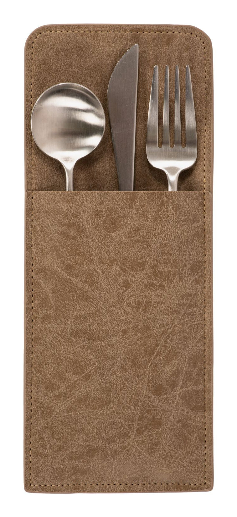 Tiseco TRUMAN – Löffelablage 10 × 25 cm, Polyester (PES), taupe