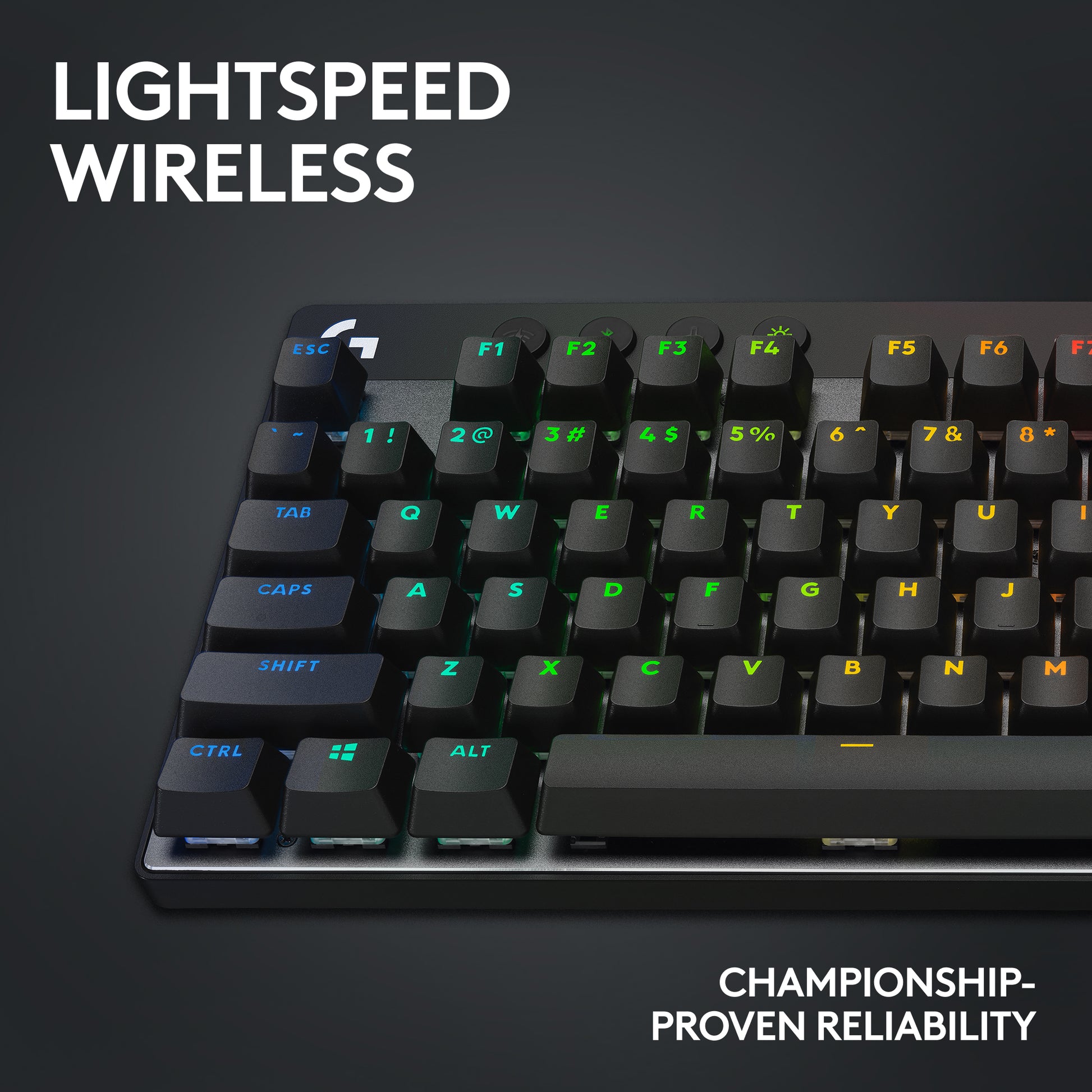 Logitech G PRO X TKL – Tastatur – Mechanisch, RGB – Bluetooth & 2,4 GHz USB-A (Empfänger) – QWERTZ (CH) – Schwarz