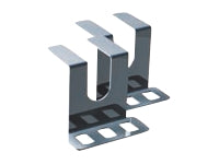 Bachmann Befestigungswinkel 19" – Rack 1U, grau