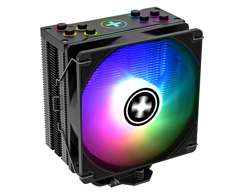 Xilence M704PRO.ARGB – CPU-Kühler – 120 mm PWM ARGB-Lüfter, 4× Heatpipes, 180 W, für AM5/AM4, LGA 1700 und andere