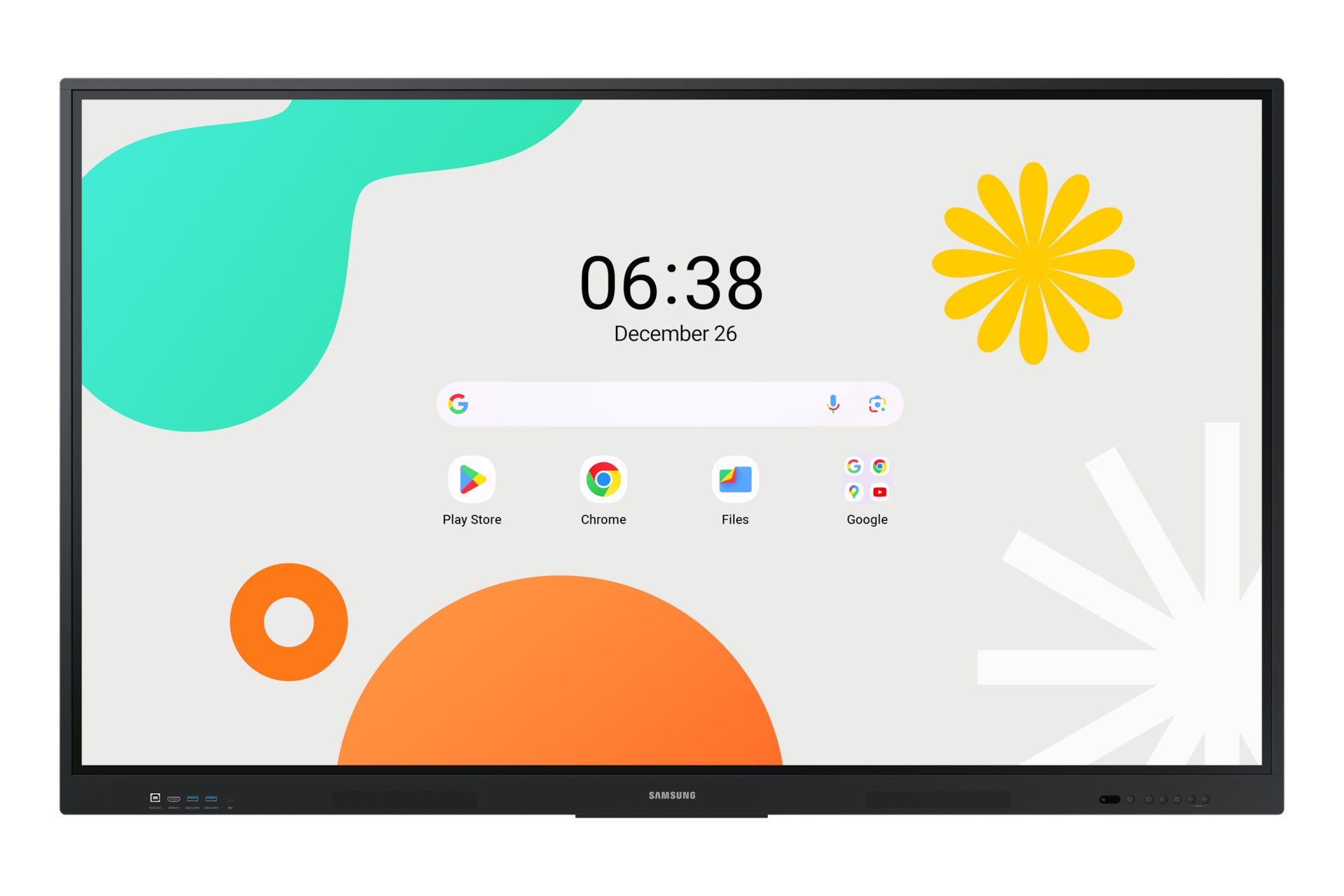 Samsung WA65FX – 65" Public Display LED UHD 4K, Android OS, 12/7