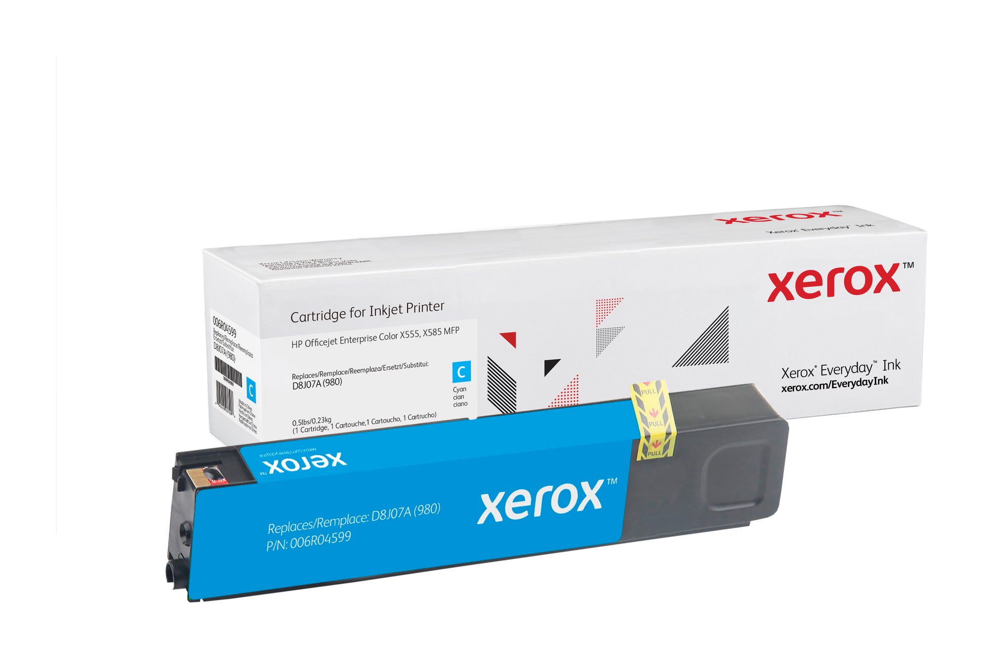 Xerox 980 Cyan Tintenpatrone (Kompatibel) – 6'600 Seiten – für HP LaserJet Enterprise MFP X585/X555