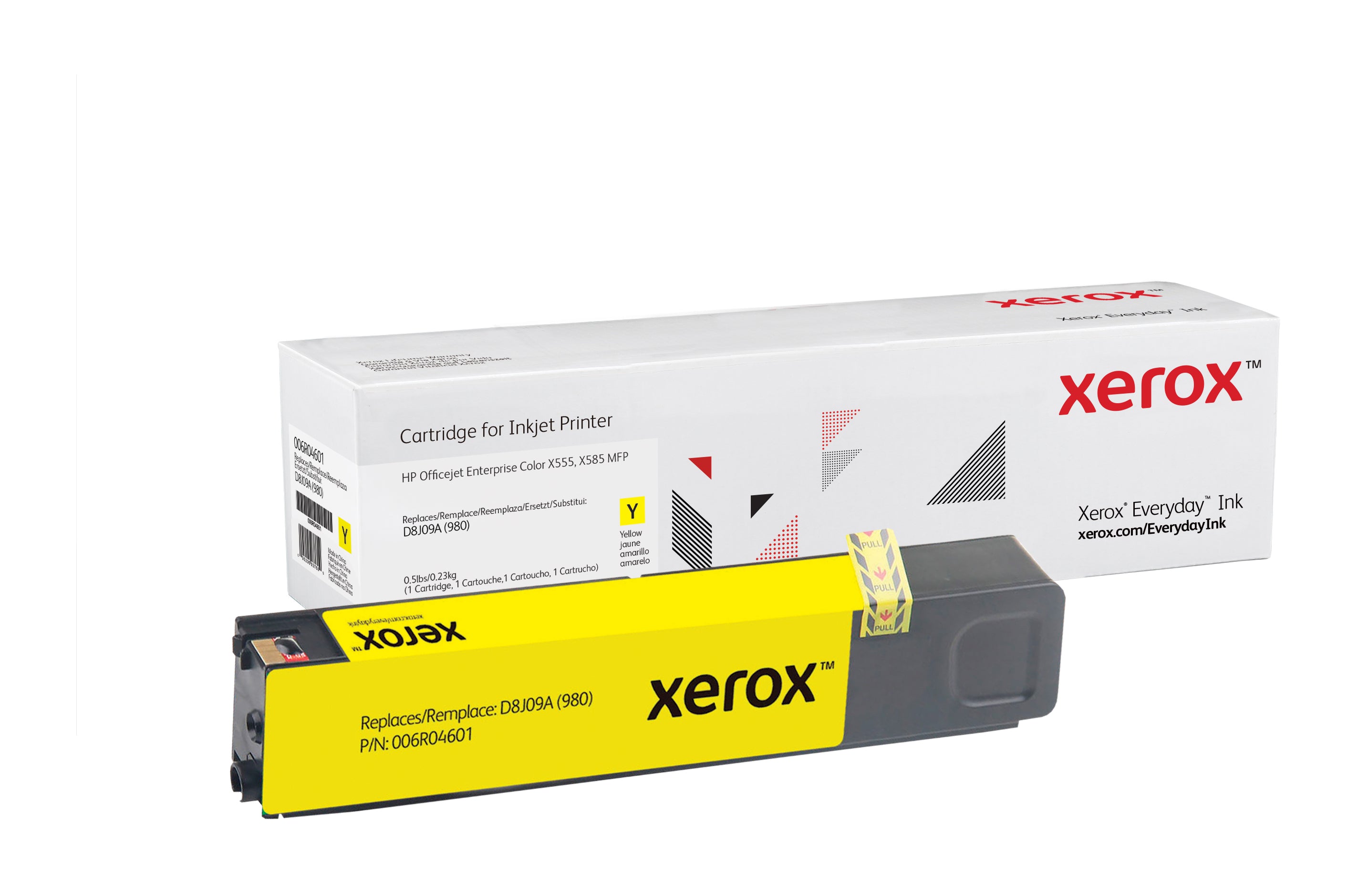 Xerox 980 (D8J09A) Gelber Toner – Kompatibel – 6'600 Seiten – für HP LaserJet Enterprise MFP X585/X555