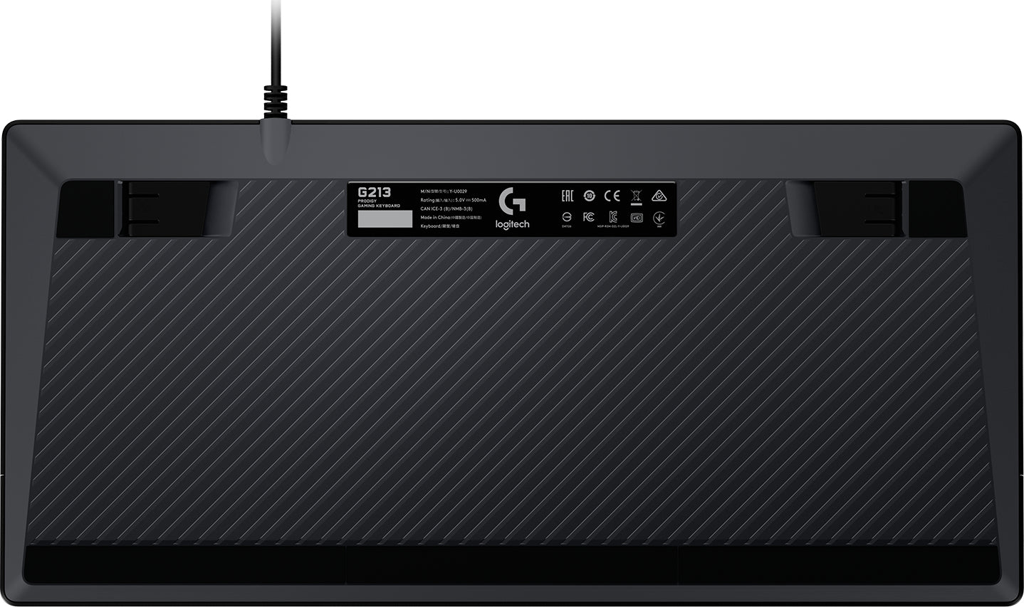 Logitech G G213 Prodigy – Gaming-Tastatur – Mechanisch – Kabelgebunden, USB – RGB – Schwarz