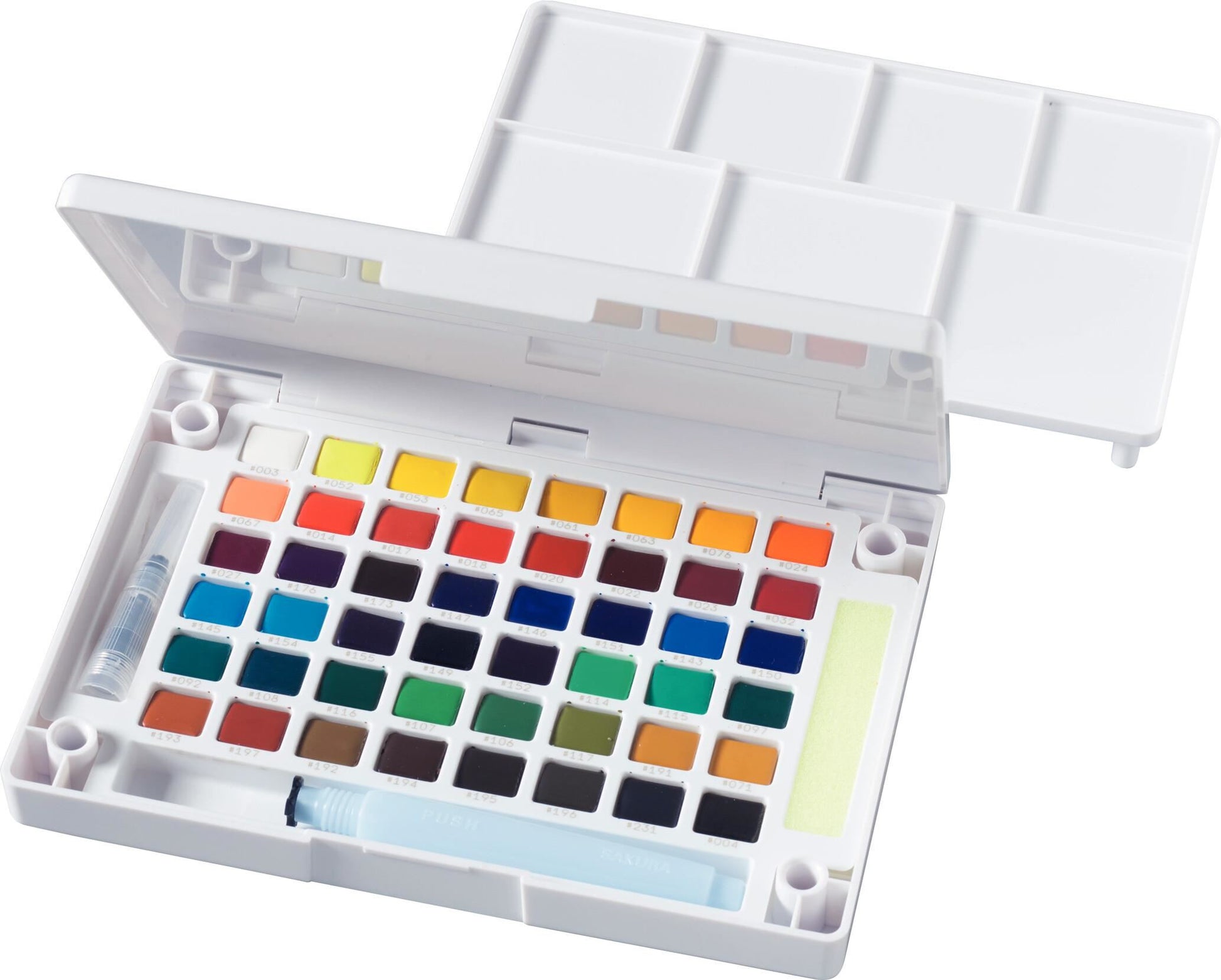Sakura Koi Wasserfarben Aquarellkasten – Mehrfarbig – 48 Farben (Palette) – für Papier