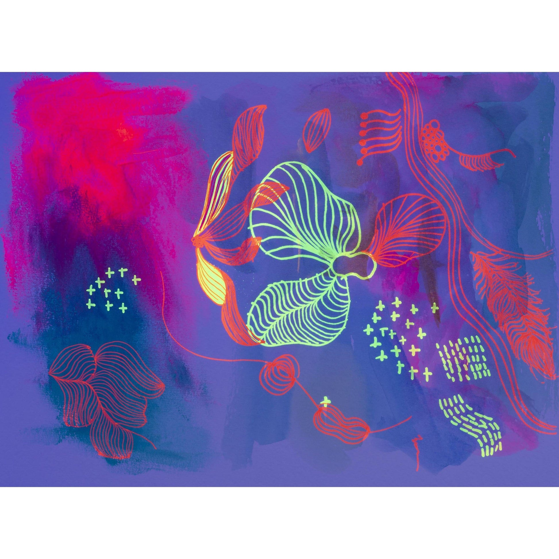 Sakura Permanentmarker – UV-Blau