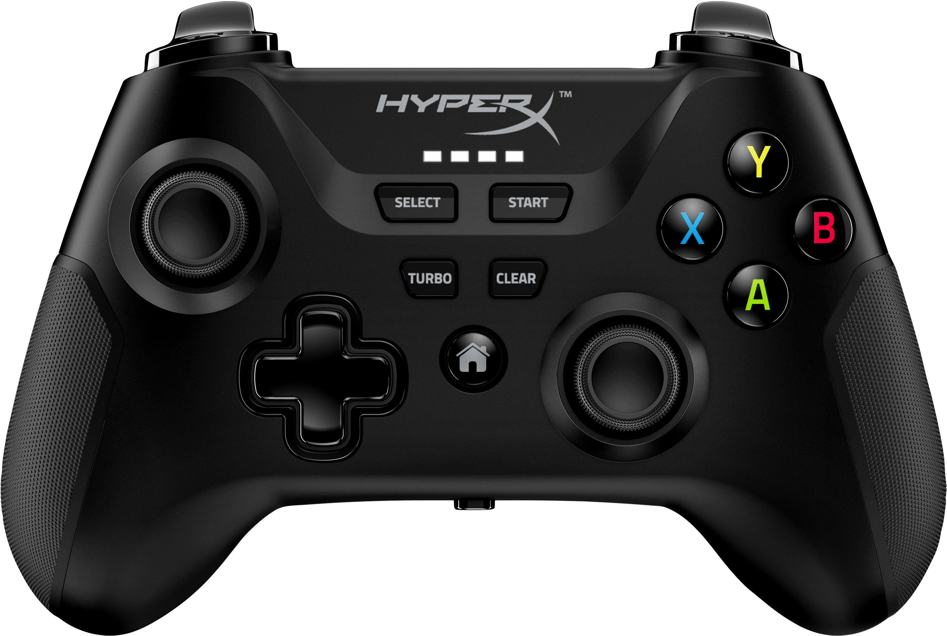 HyperX Clutch Wireless – Gamepad – Kabellos, USB (USB Typ-A/USB Typ-C), für Android & PC, Schwarz