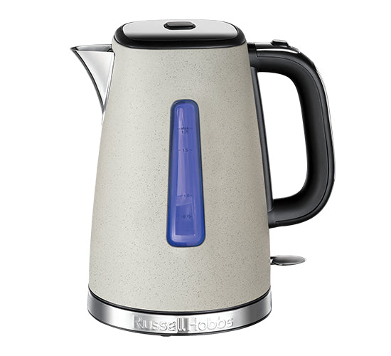 Russell Hobbs Wasserkocher – 1,7 l, Edelstahl, Steingrau, 26960-70