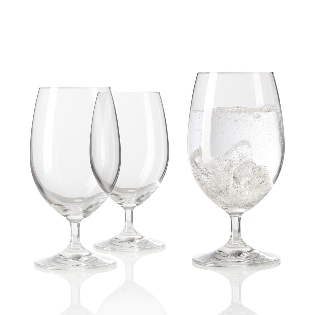 LEONARDO Trinkglas – 0,37 l, Kristallglas, Transparent, Spülmaschinenfest, 6 Stück