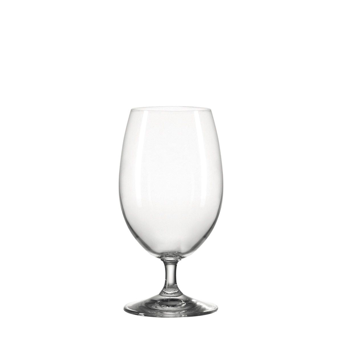 LEONARDO Trinkglas – 0,37 l, Kristallglas, Transparent, Spülmaschinenfest, 6 Stück