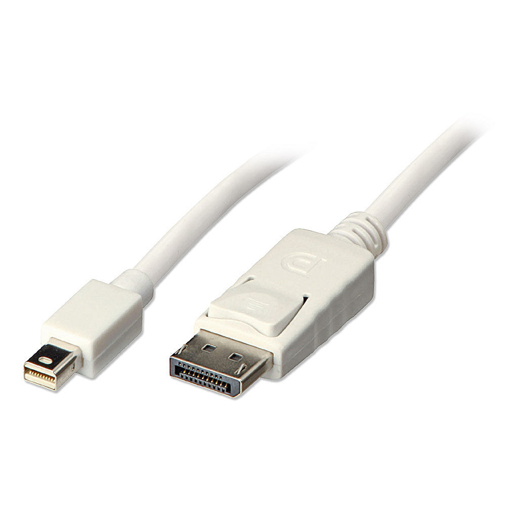 Lindy MiniDP–DP Videokabel – 2 m, weiss