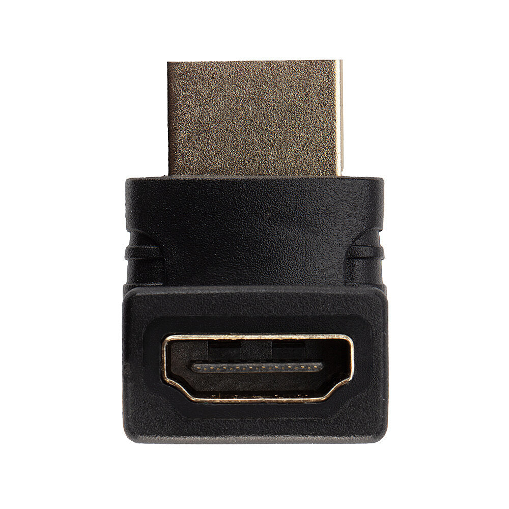 Lindy HDMI (Stecker) auf HDMI (Buchse) Adapter, gewinkelt 90°