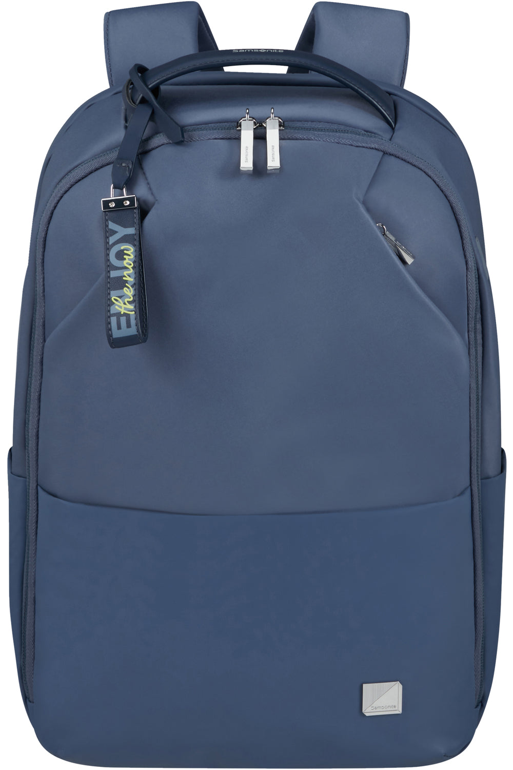 Samsonite Workationist Notebook-Rucksack – 14 l, wasserabweisend, USB-Port, recyceltes PET (rPET), blau