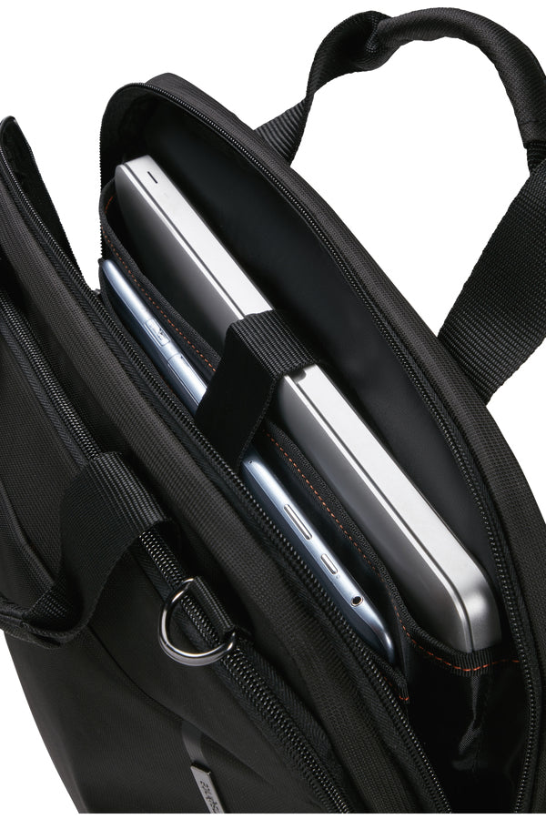 Samsonite Network 4 Notebook-Tasche – für Notebooks bis 14,1", 11 l, Aufsteckfunktion, schwarz