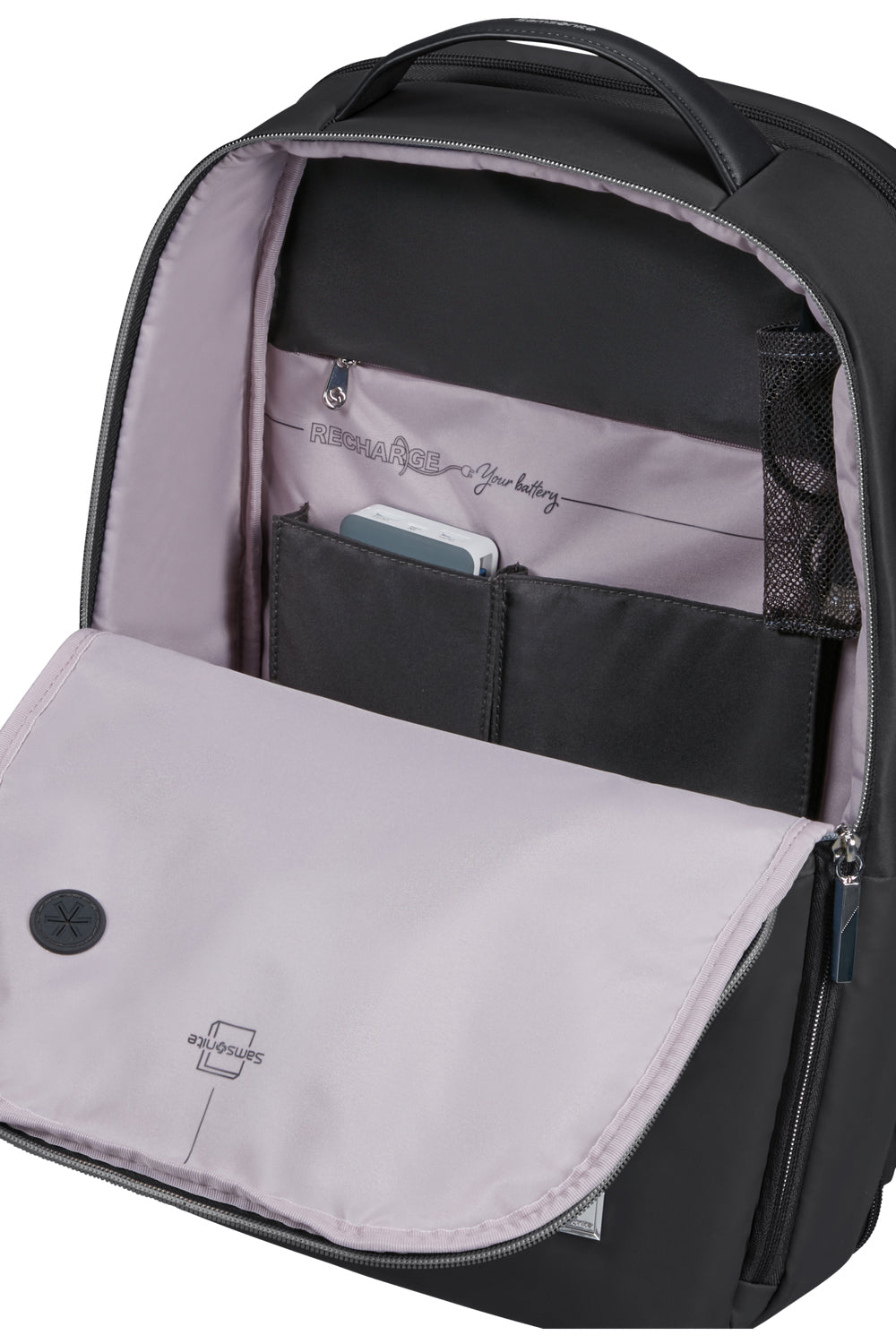 Samsonite Workationist Notebook-Rucksack – 14 l, wasserabweisend, recyceltes PET (rPET)