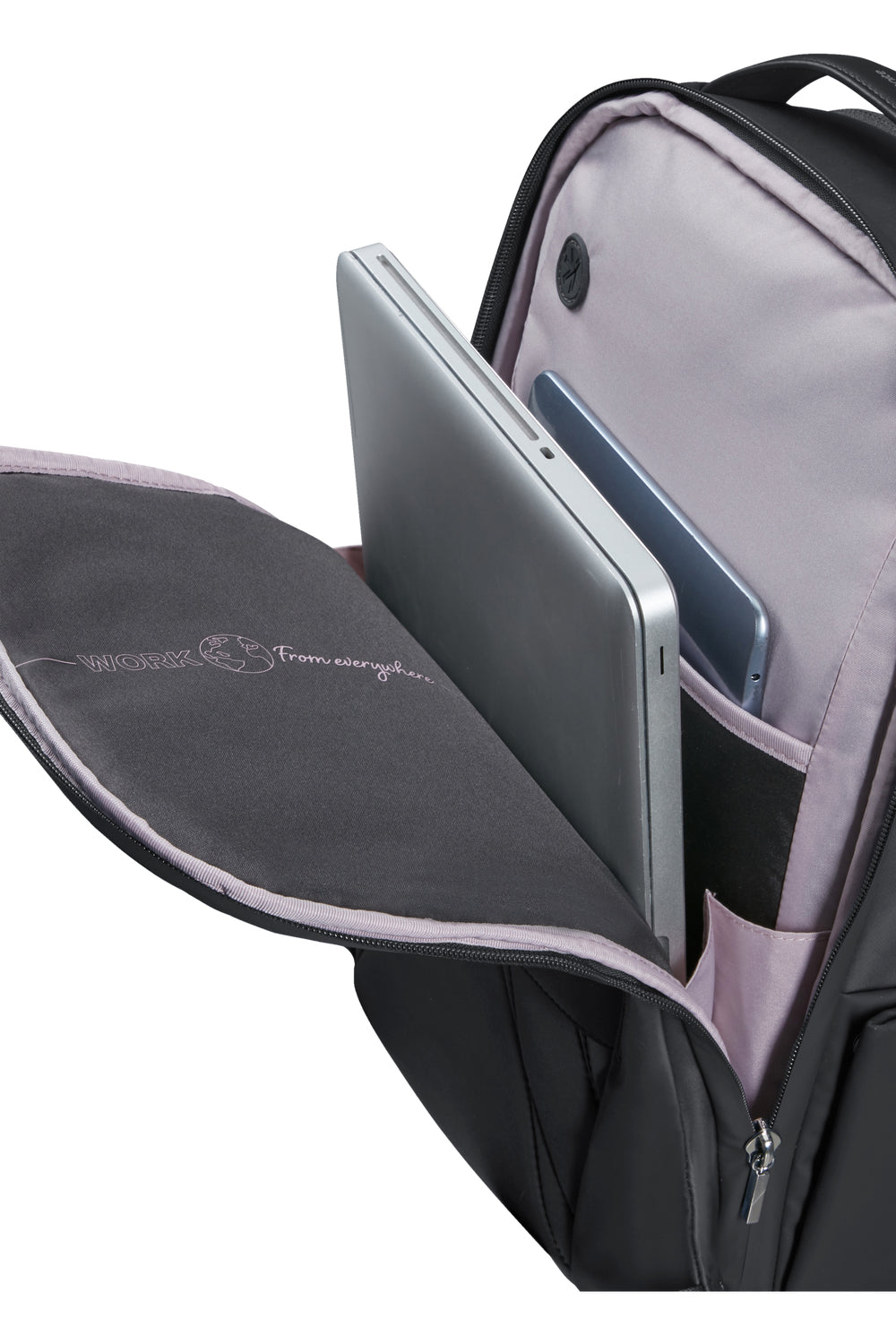 Samsonite Workationist Notebook-Rucksack – 14 l, wasserabweisend, recyceltes PET (rPET)