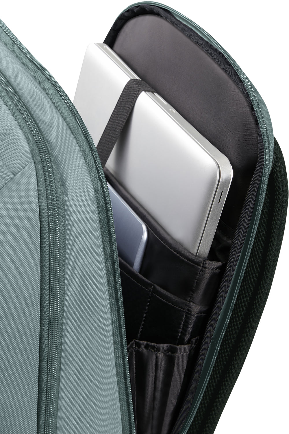 Samsonite Stackd Biz Notebook-Rucksack – 16,5 l, Aufsteckfunktion, recyceltes PET (rPET)