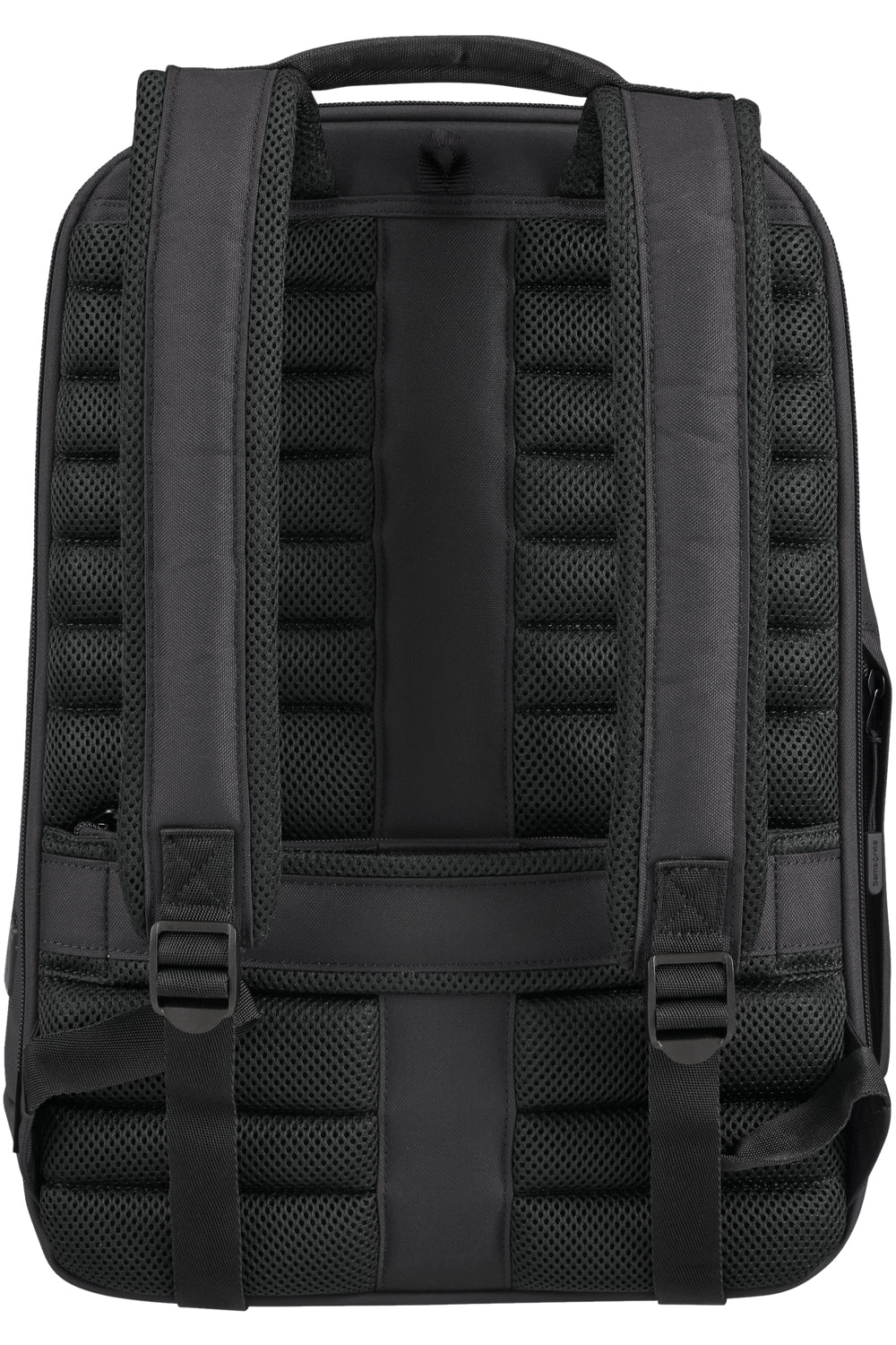 Samsonite Stackd Biz Notebook-Rucksack – 16,5 l, Aufsteckfunktion, USB-Port, recyceltes PET (rPET), schwarz