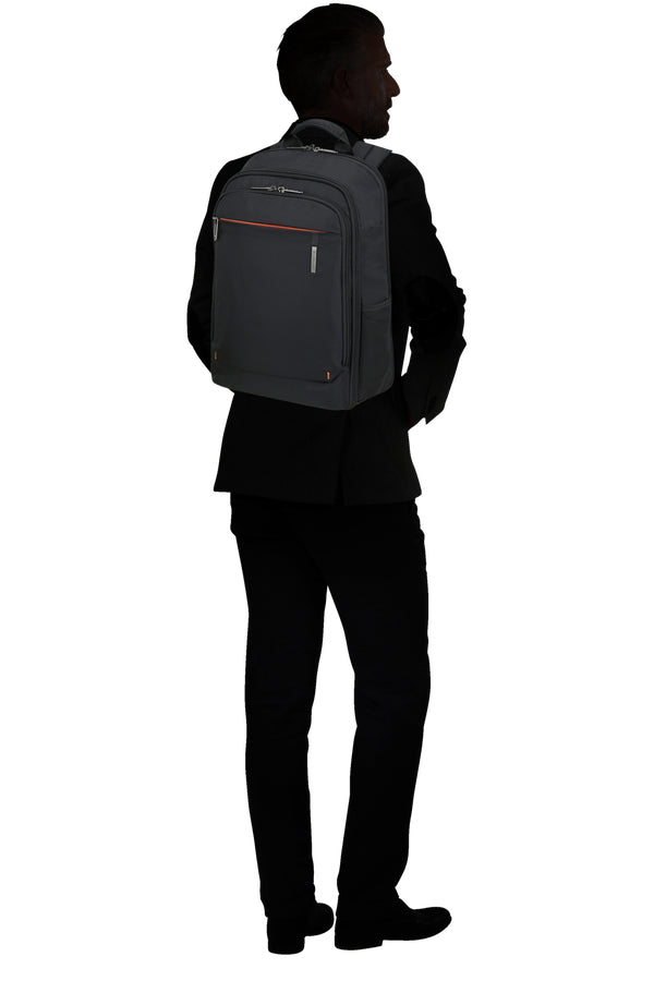 Samsonite Network 4 Notebook-Rucksack – 20,5 l, Aufsteckfunktion, recyceltes PET (rPET)