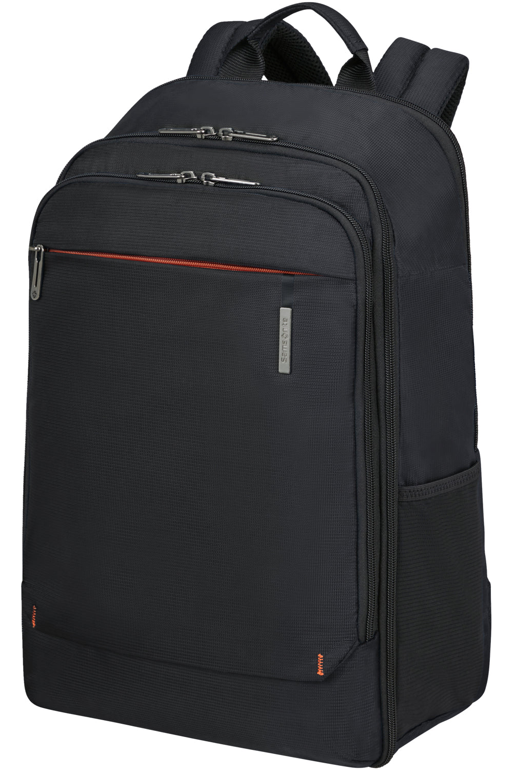 Samsonite Network 4 Notebook-Rucksack – 25 l, Aufsteckfunktion, Recyceltes PET (rPET), Schwarz
