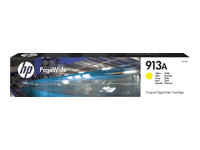 HP Tintenpatrone 913A, Gelb, 3'000 Seiten – für Tintenstrahldrucker/Multifunktionsgeräte