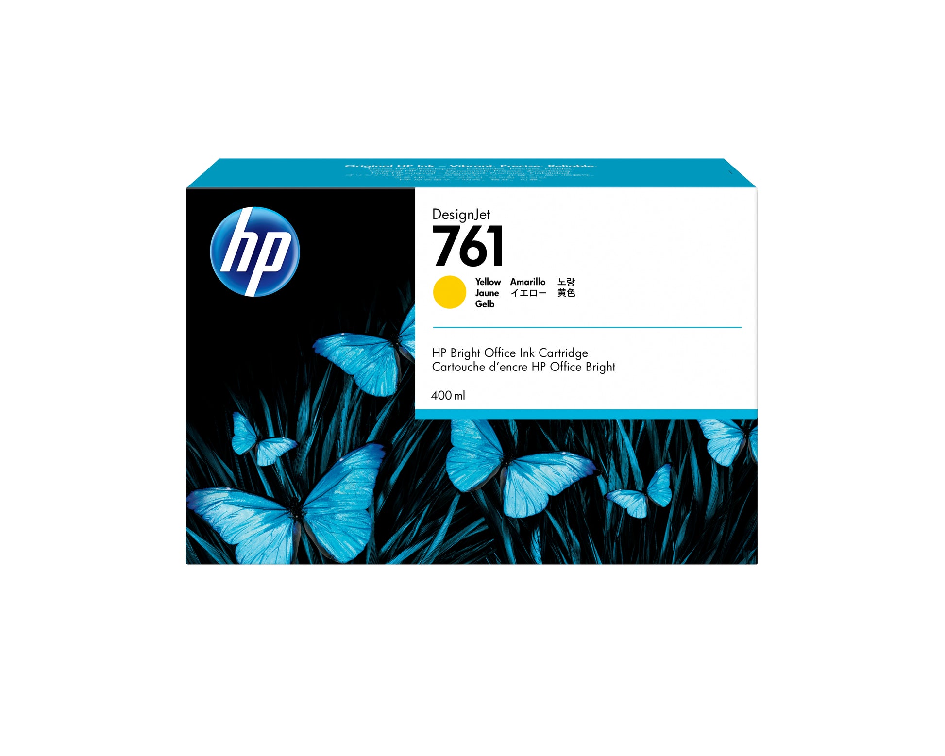HP Tintenpatrone 761, Gelb