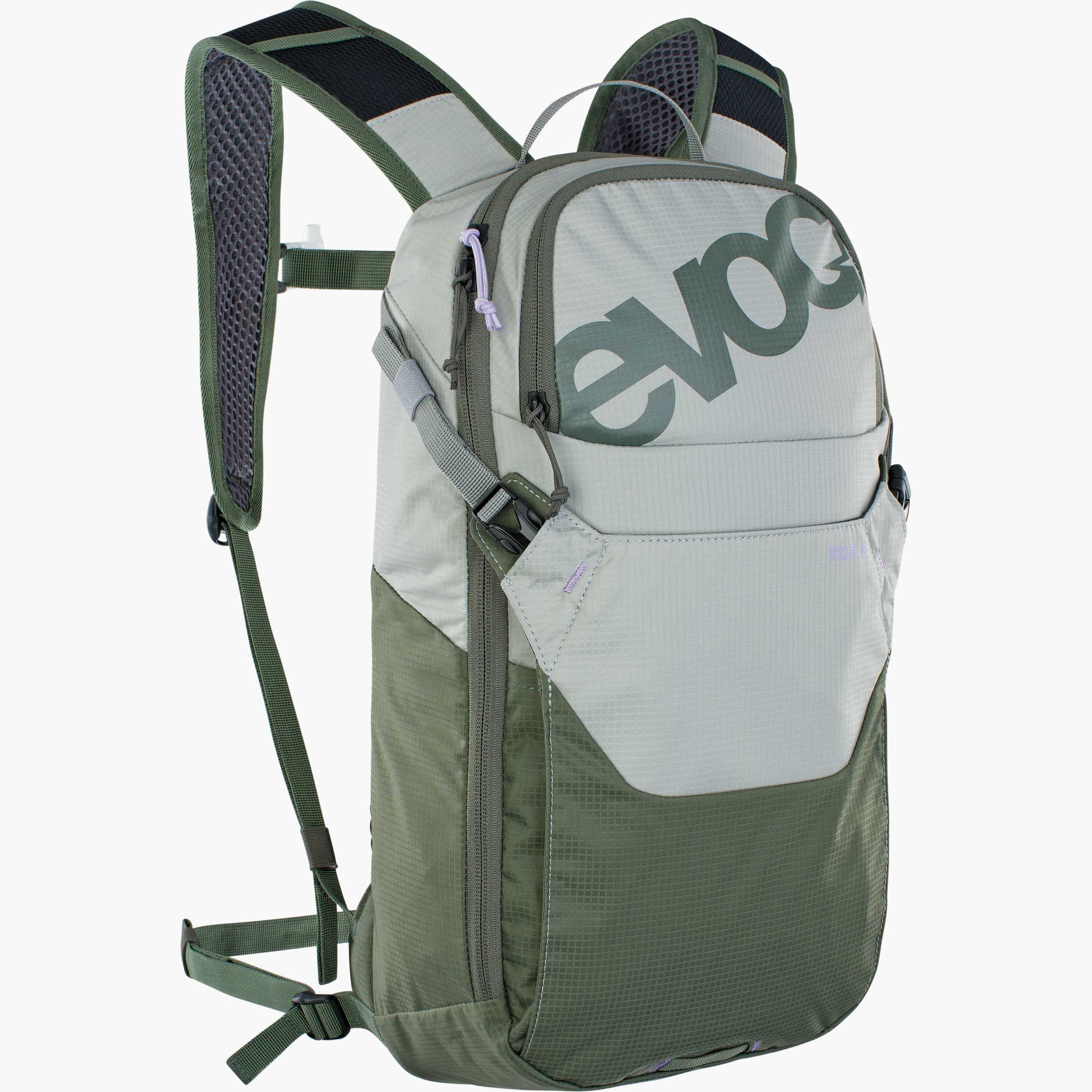 EVOC Ride – Bike-Rucksack – 8 l, Trinksystem, olivgrün