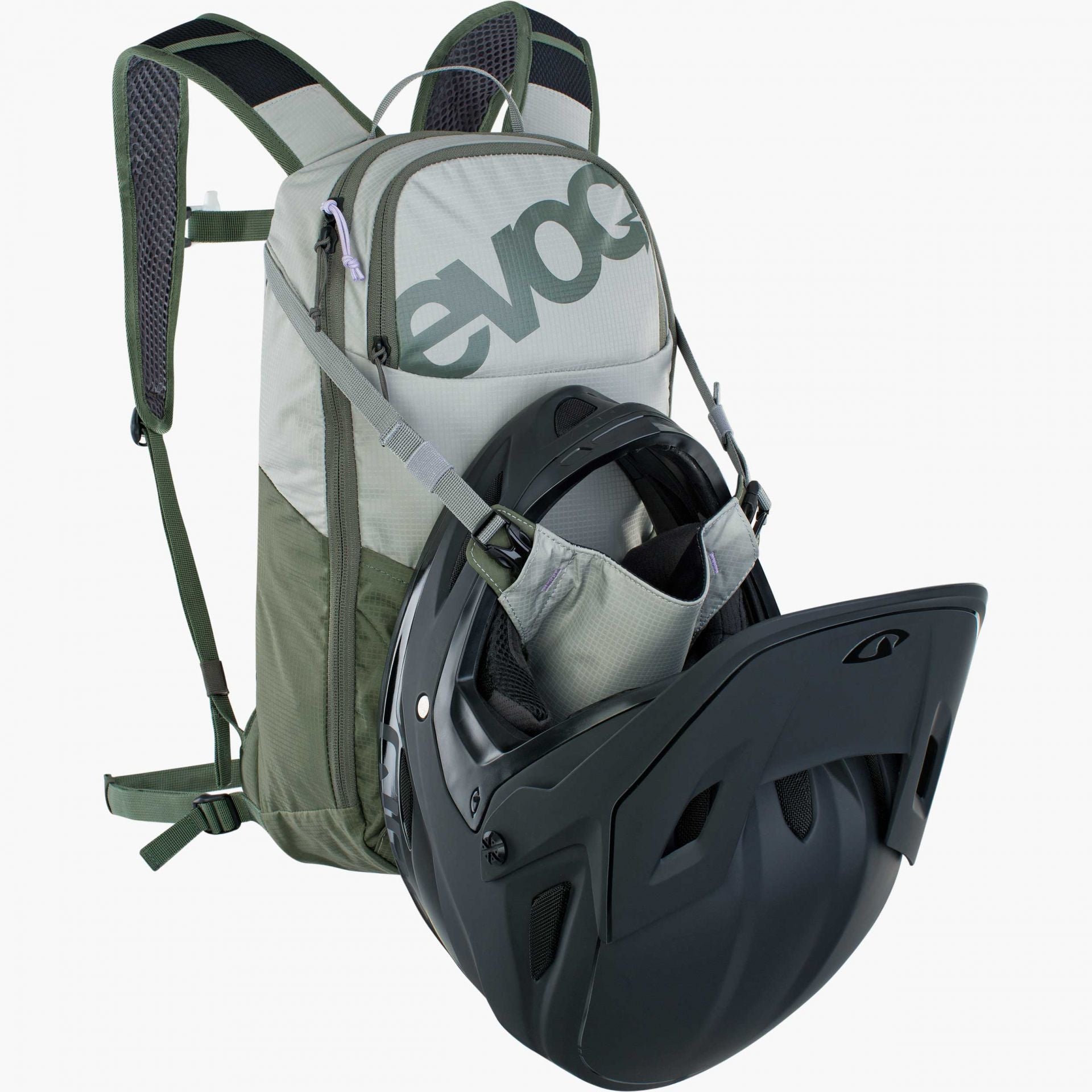 EVOC Ride – Bike-Rucksack – 8 l, Trinksystem, olivgrün