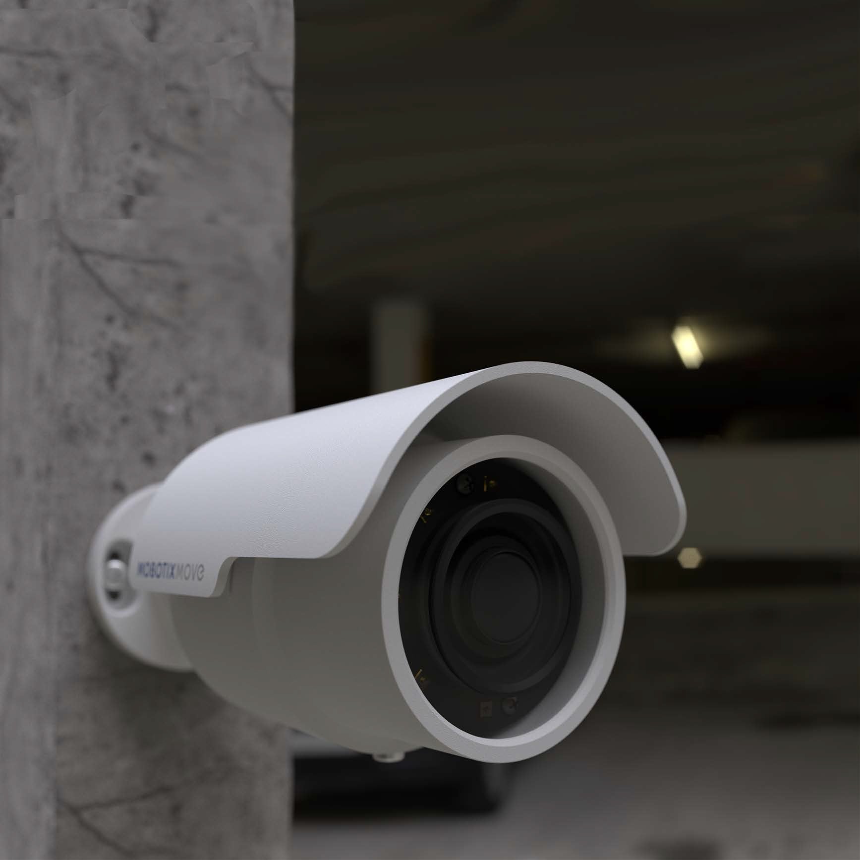 MOBOTIX MOVE Bullet – 1080p – 4,29× Zoom – PoE – IP66