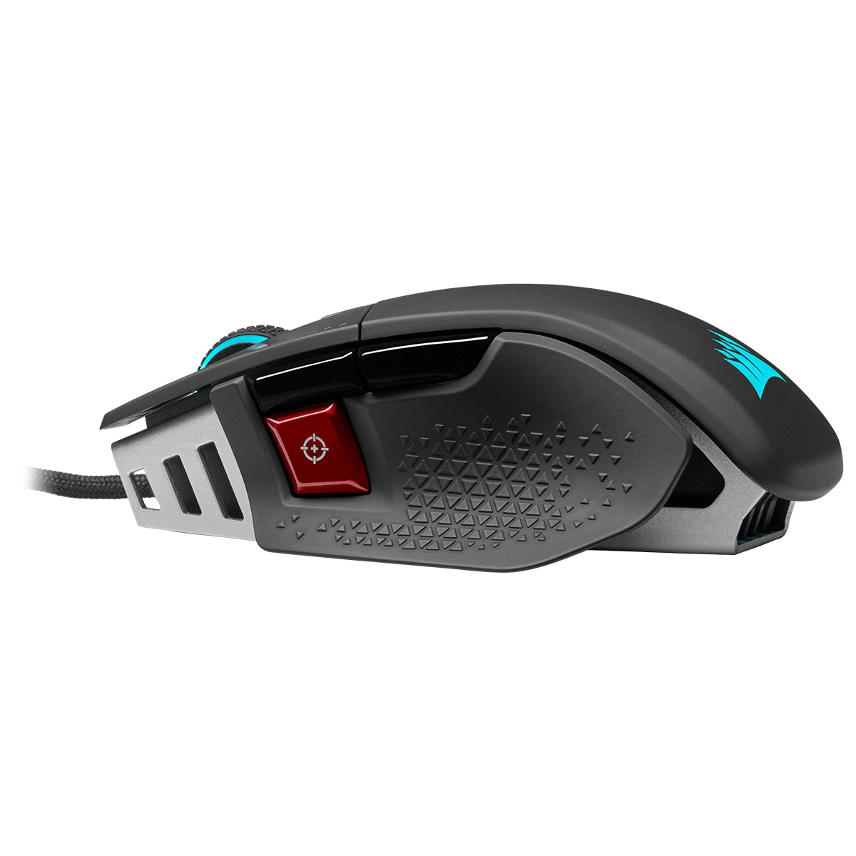 Corsair M65 Ultra RGB – Gaming-Maus – Kabelgebunden (USB‑A), 26000 DPI, Rechts, Schwarz