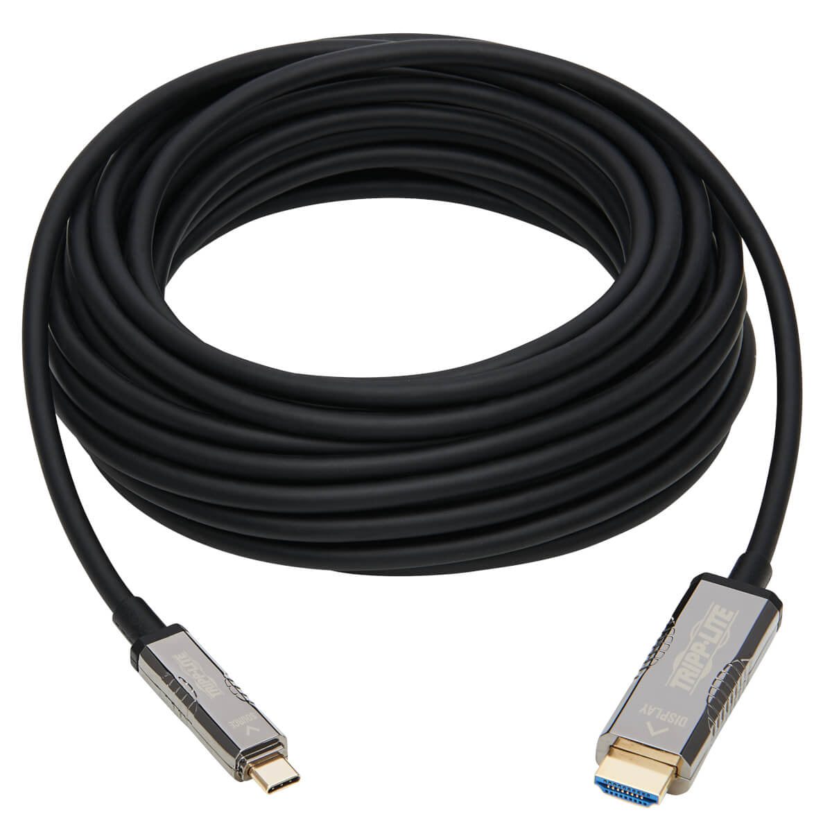 Tripp Lite USB-C auf HDMI Kabel HDMI 2.0 4K 60 Hz – 20 m – AOC, HDR