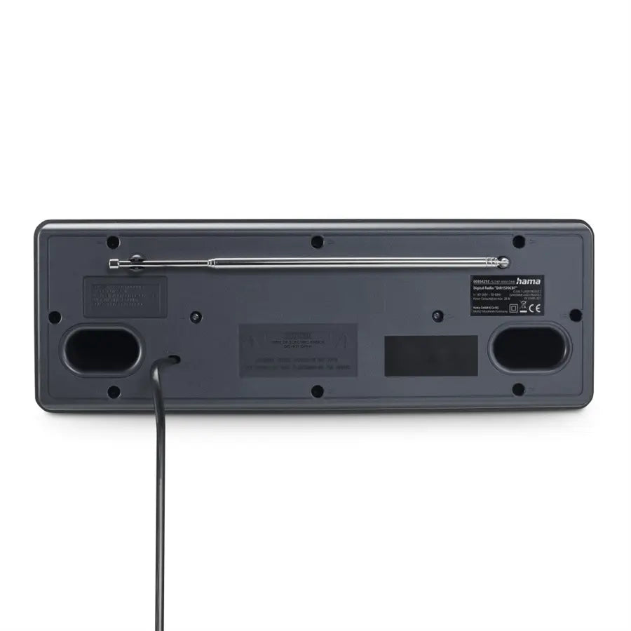 Hama DIR1570CBT – Internetradio, DAB+/UKW, CD, Bluetooth – Schwarz