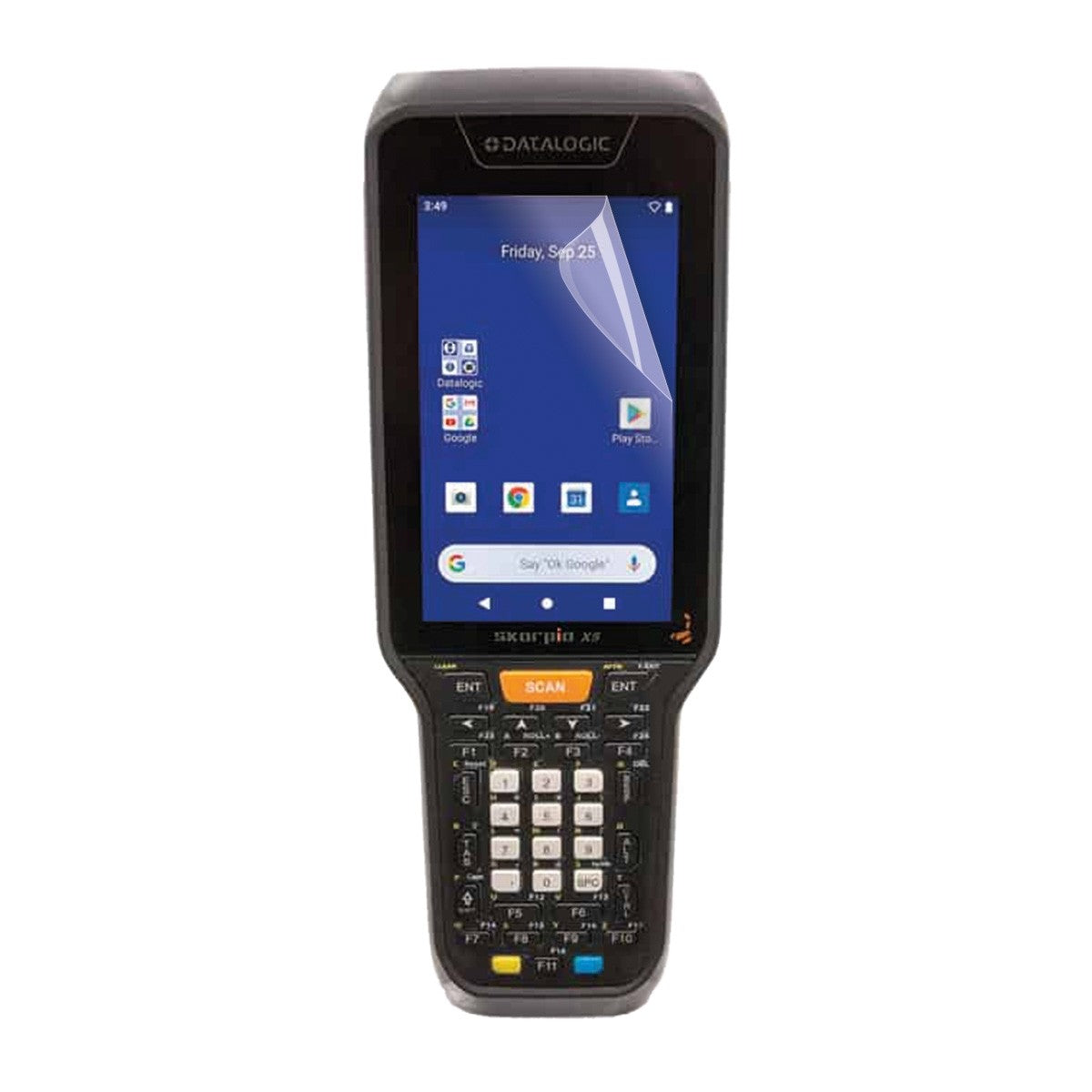 Mobilis Displayschutz (Folie), Antibakteriell – für Datalogic Skorpio X5