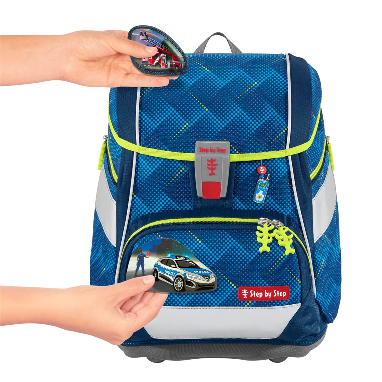 Step by Step Schulrucksack-Set 2in1 Plus – 6-teilig – Hero Tom