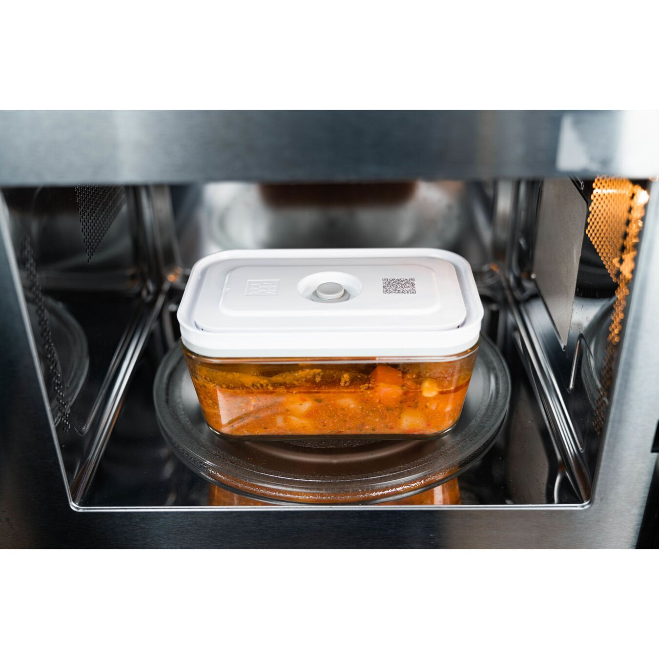 Zwilling – Vakuumbehälter L – 1,6 l, 21,4 × 14,4 × 12,8 cm, Glas, Grau