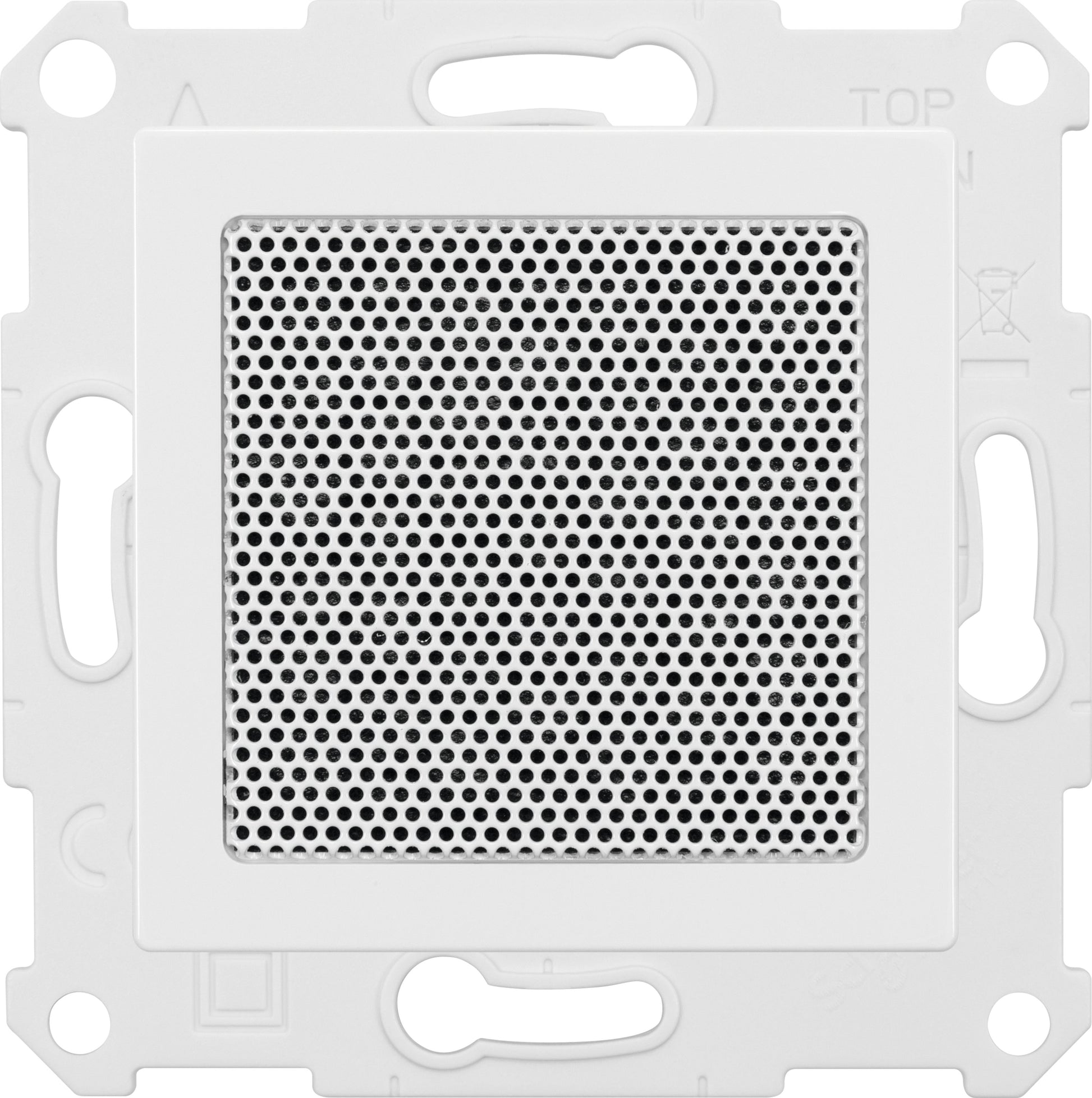 TechniSat DigitRadio Up 55 – DAB+, UKW, Bluetooth, WLAN – Weiss