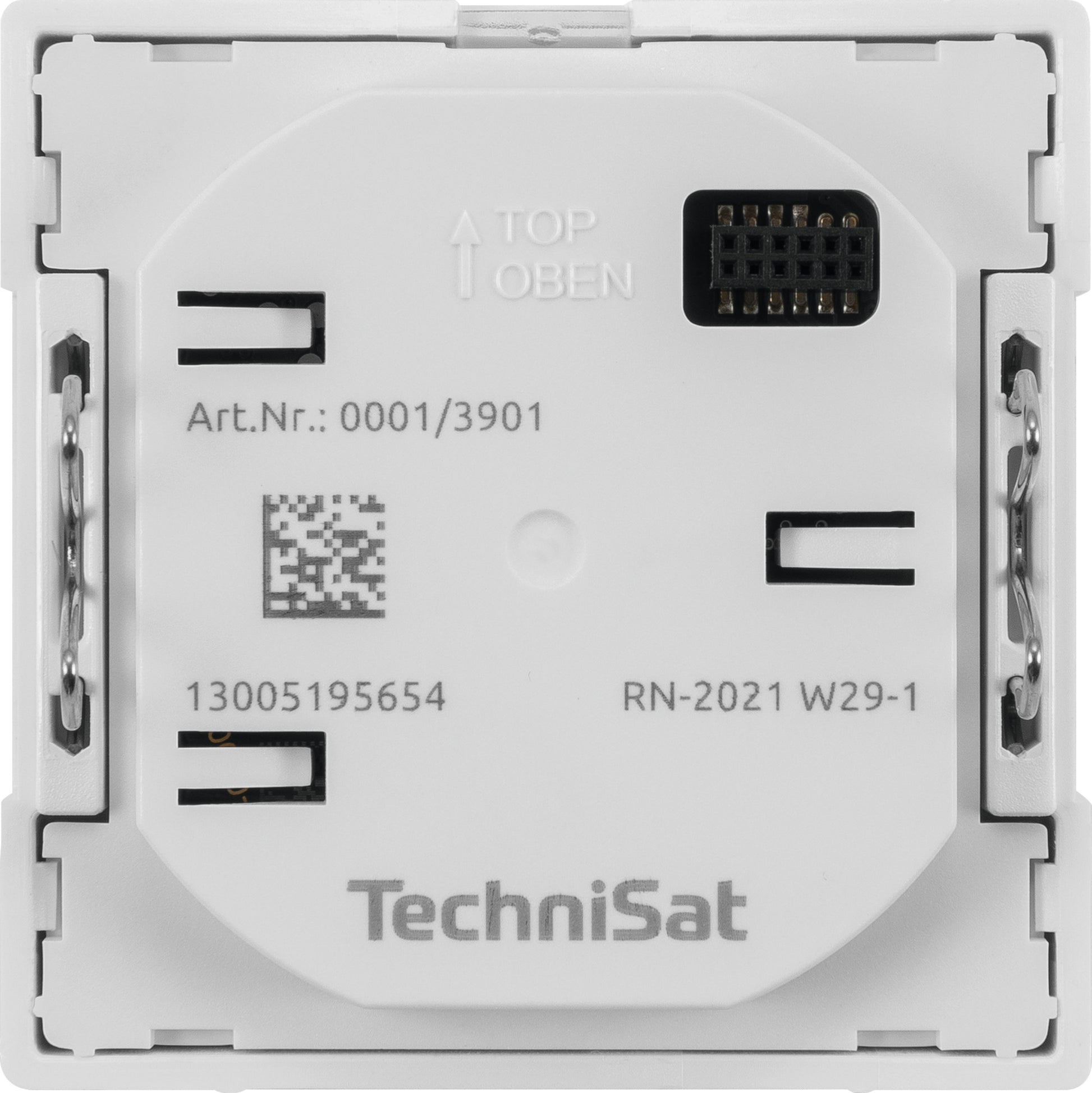TechniSat DigitRadio Up 55 – DAB+, UKW, Bluetooth, WLAN – Weiss