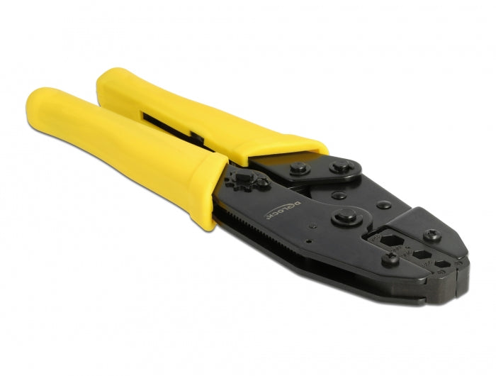 DeLOCK Crimpzange – Crimpgrösse 1,73 mm, 5,41 mm, Länge 218 mm – für Koax-Kabel